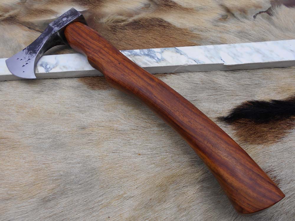 Damascus Depot High carbon steel tomahawk Axe Bearded hiking battle axe 15 Inche