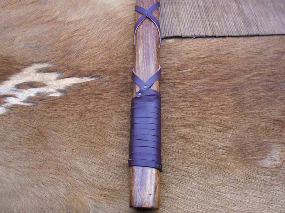 Hand forged Carbon steel Tomahawk Godzilla Axe, Hunting Axe, hiking battle axe Rose wood scale